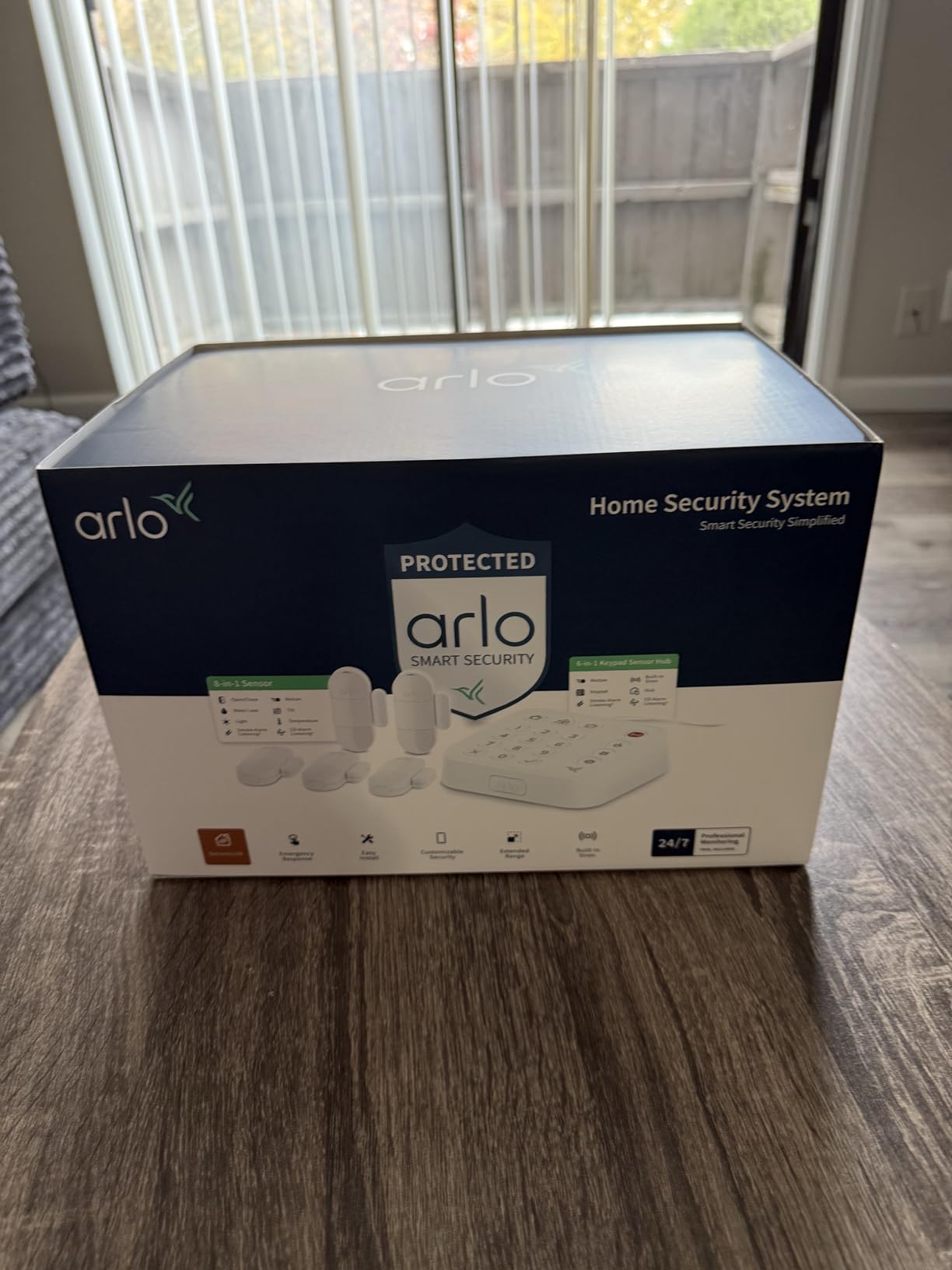 X-Sense Home Security System - Alarm System with Wired Keypad Sensor Hub, 5 8-in-1 Sensors & Yard Sign - No Contract Required - DIY Installation - White, SS1501 customer photo 2