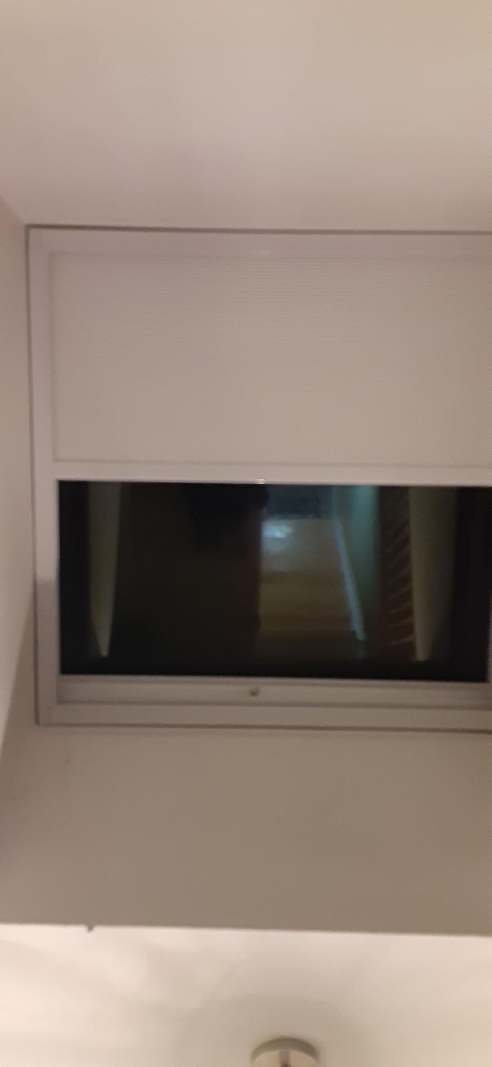 Motorized Skylight Cellular Shades (93020H White Sheer) | Custom fit for skylight & sloped windows | Honeycomb insulation | UV protection | Remote control | Smart control via hub customer photo 1