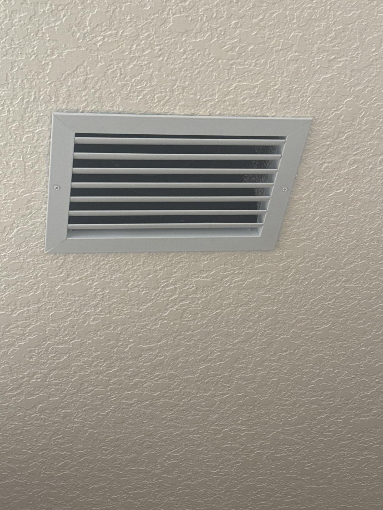 Rustproof 14x6 Aluminum Vent Cover - Quiet Return Air Grille for Wall or Ceiling - Heavy Duty HVAC Register, Easy Install, Modern Design - Overall Size 15-5/8 x 7-5/8 - Fins are Not Adjustable customer photo 1