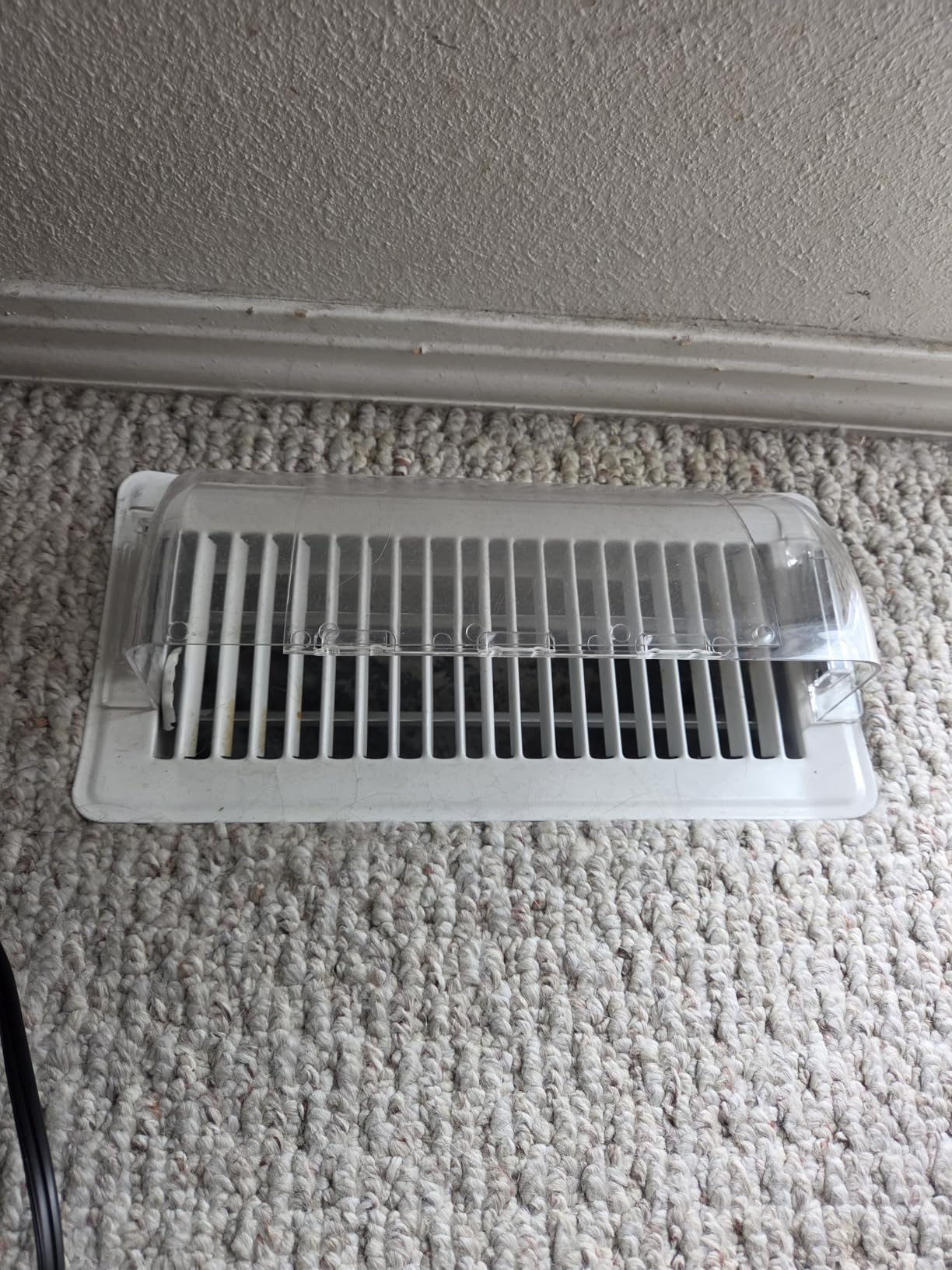 2 Pack Air Vent Deflector, Adjustable Magnetic Heat Deflector for Floor, Wall and Ceiling Vents, 8.5 to 15 Inch customer photo 1