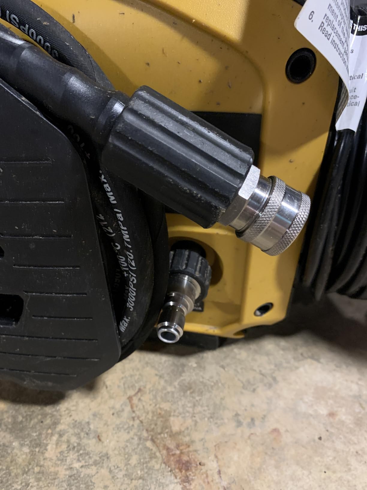 McKillans M22-14mm Pressure Washer Quick Connect Kit, M22-14mm to 3/8