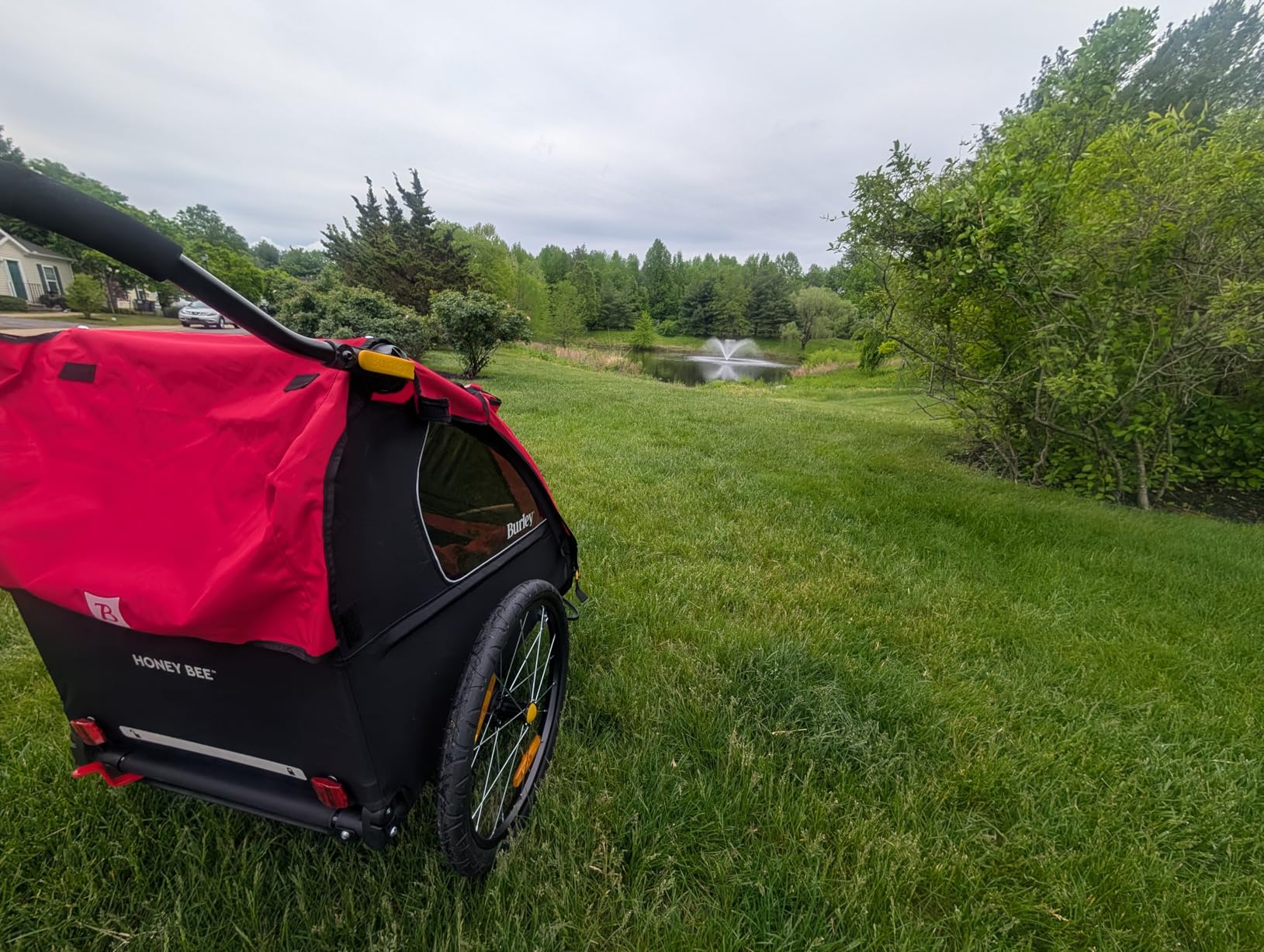 Burley Honey Bee, 2 Seat Kids Bike Trailer & Stroller customer photo 1