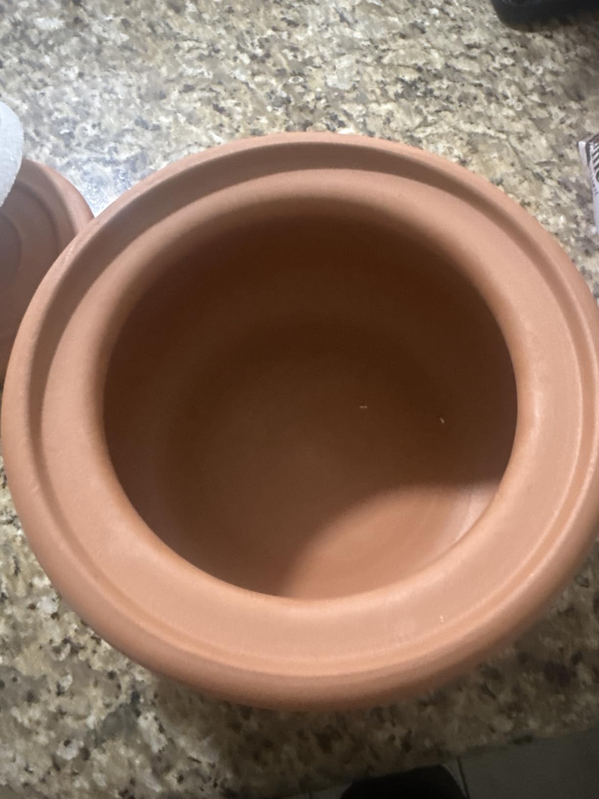 Hakan Suphan Handmade 4.7-Quart Midi Clay Cooking Pot with Lid, Natural Unglazed Cookware, Terracotta Cazuela, Casserole Dish, Rice Cooking, Stewpot customer photo 1