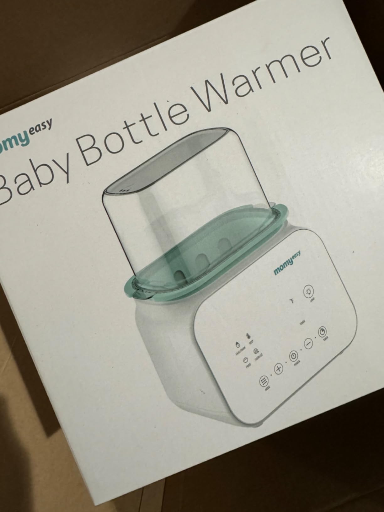 MOMYEASY Fast 2-Minute Baby Bottle Warmer - Steam Heating for Breastmilk & Formula, Fits All Bottles, Precise Temp Control with Timer, Auto Shut-Off customer photo 2