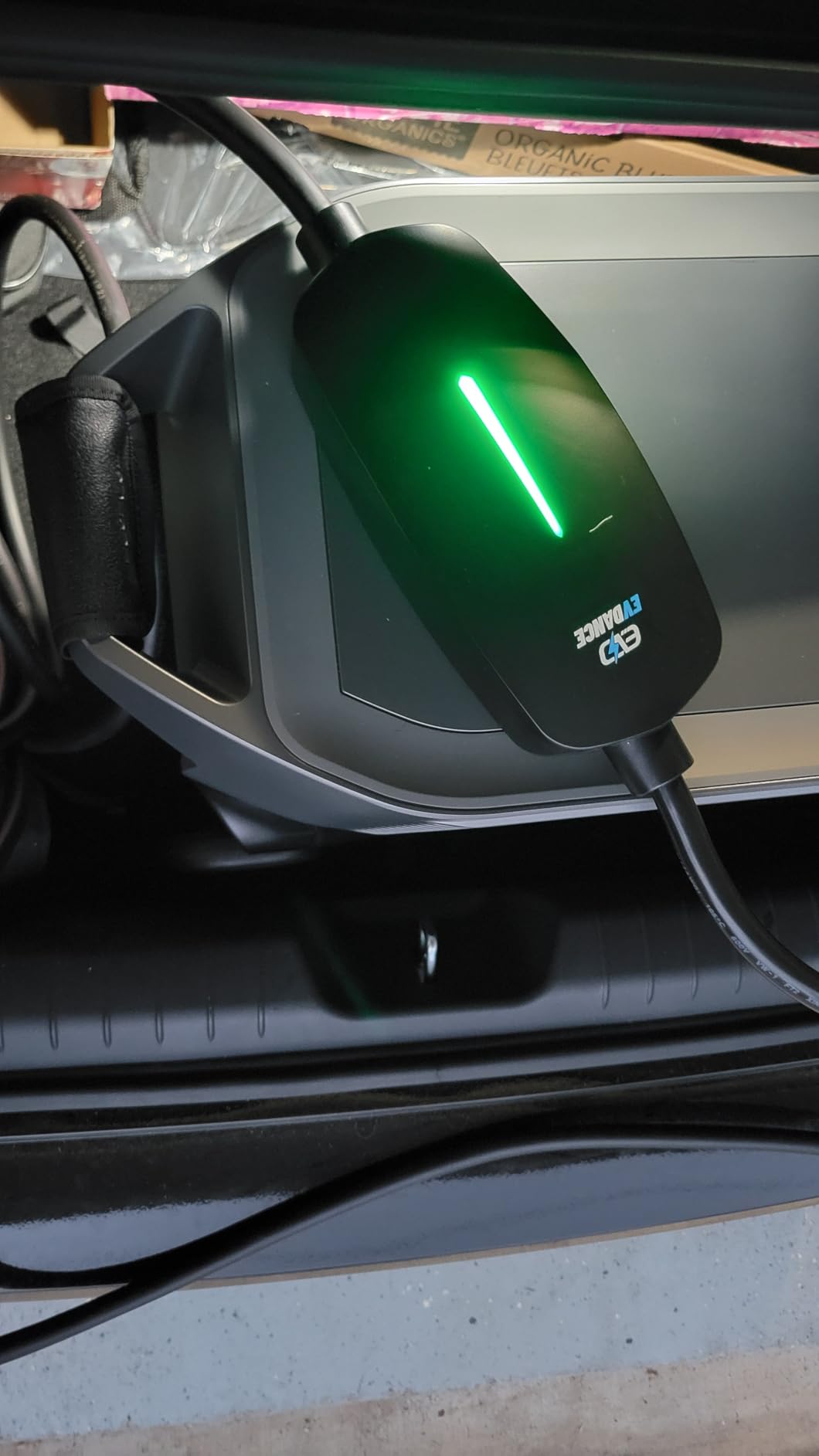 EVDANCE Level 1&2 EV Charger, Electric Vehicle Portable Charger with 25FT Cable, ETL Listed J1772 EVSE for All EVs & PHEVs, 12A 120V/16A 240V(Black, 16A Max | NEMA 5-15&6-20(Standard Home Plug)) customer photo 2