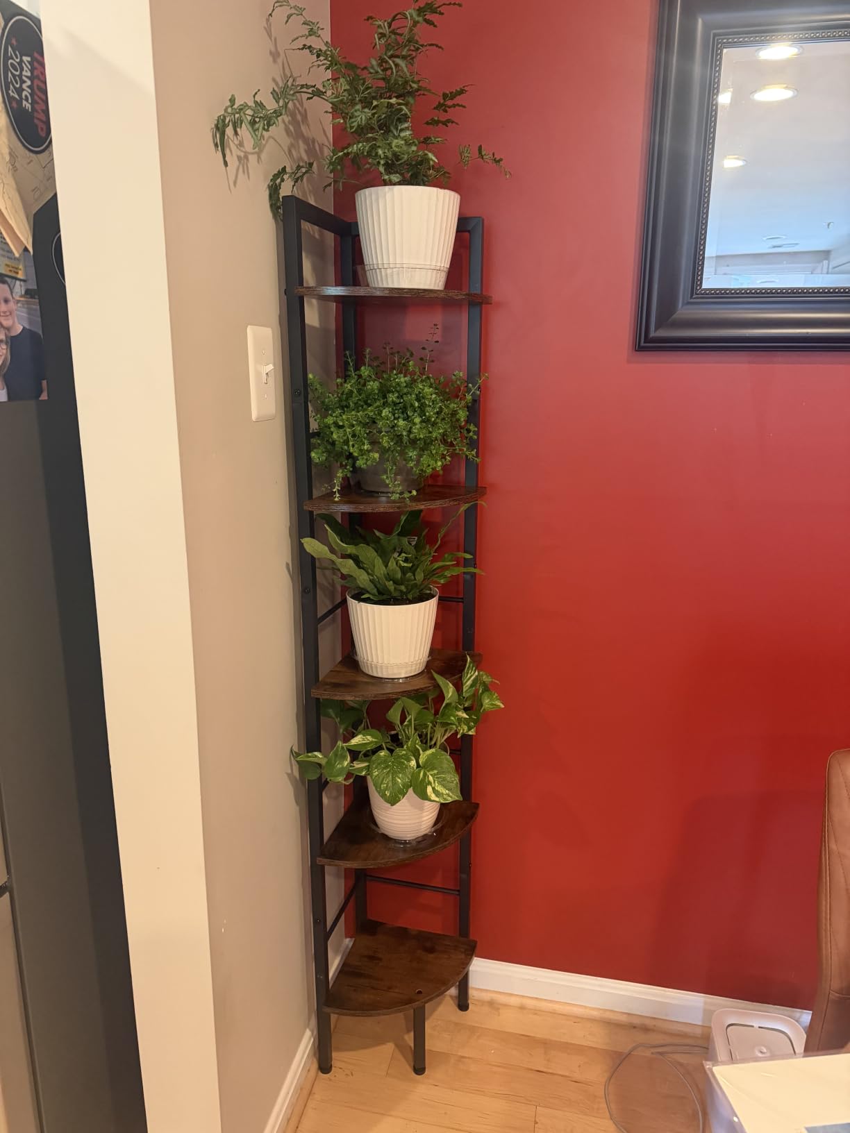 Corner Shelf Stand 5 Tier 60.5