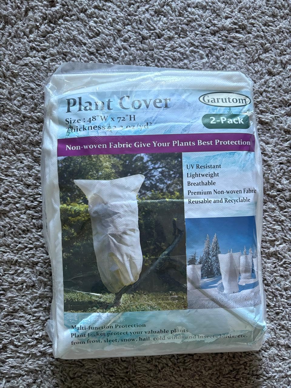 Garutom Plant Covers Freeze Protection 78