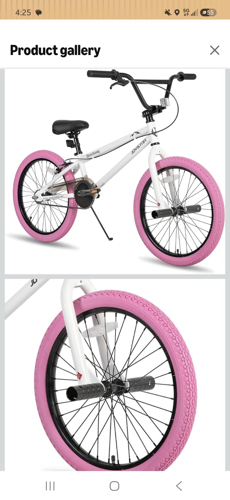 JOYSTAR Brockway Freestyle Kids BMX Bikes 20