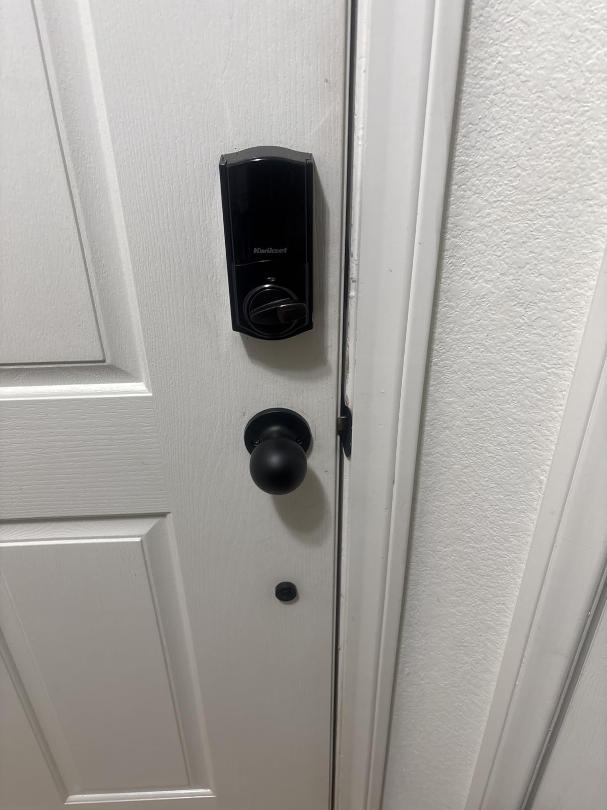 Goldenwarm Front Door Handle and Deadbolt Set, Oil Rubbed Bronze Front Door Lock Set, Front Door Lock Set with Reversible Knob Handle customer photo 2