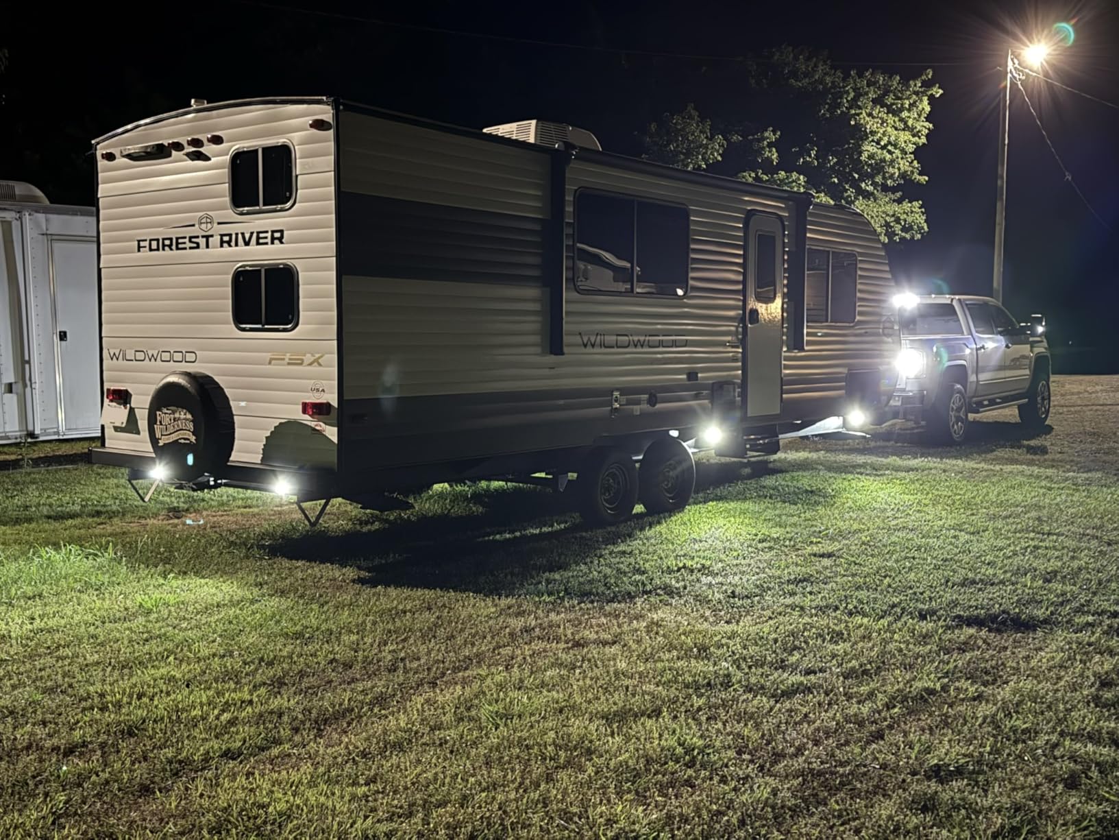 NAOEVO 4 Inch LED Pod Lights, 240W 24,000LM LED Fog/Driving/Off Road Lights with Spot Flood Combo, Cube Pods for Truck Boat ATV UTV Pickup, 4 Pcs (White) customer photo 1