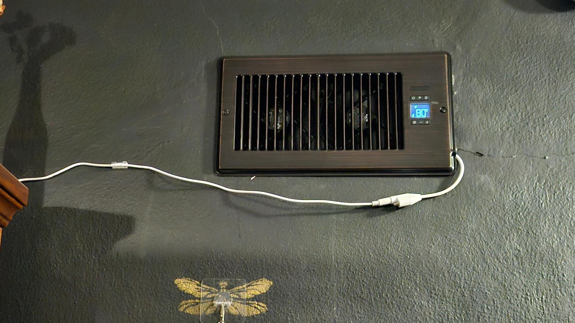 Howeall Super Quiet Register Booster Fan for 4