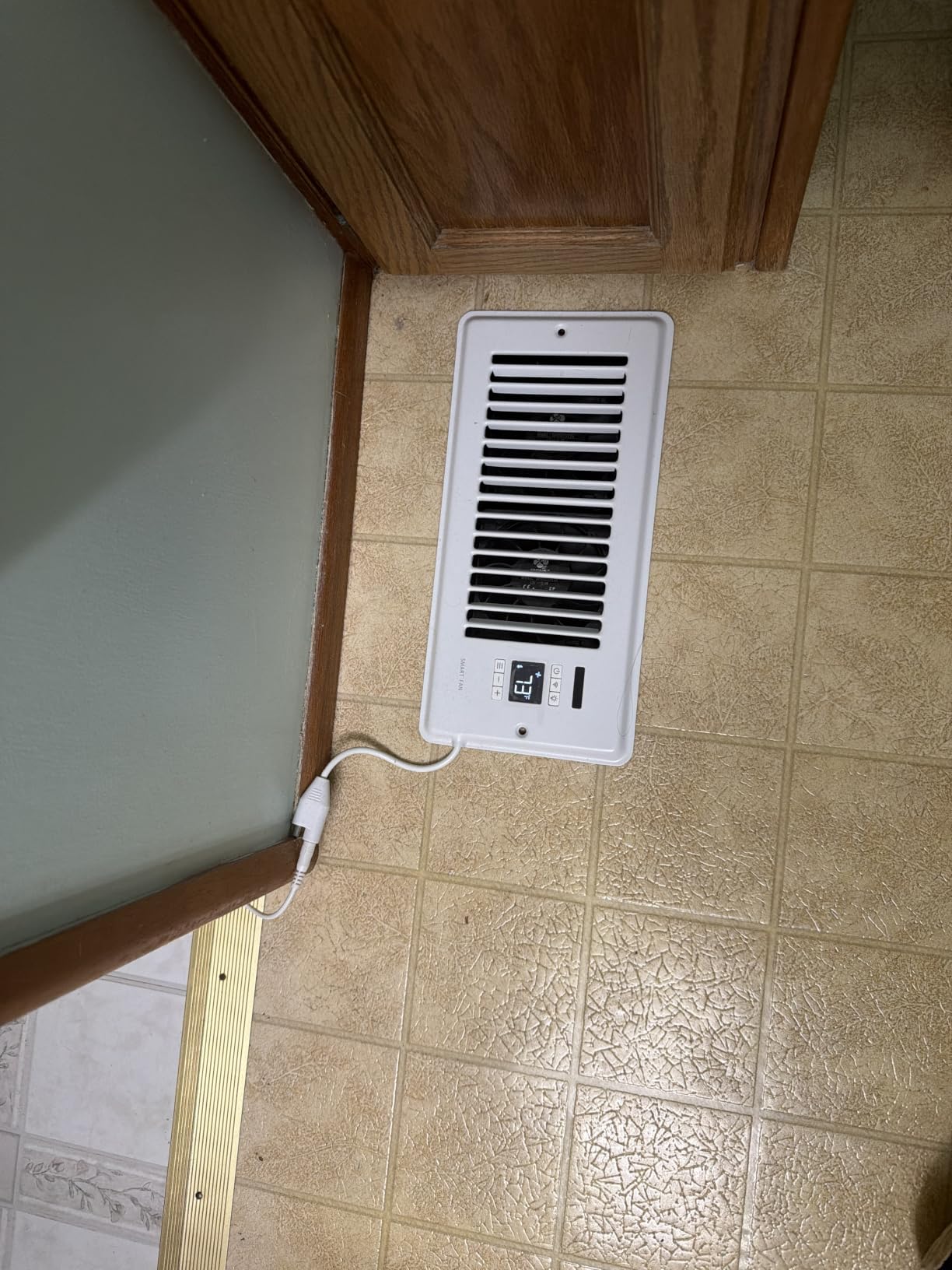 Howeall Super Quiet Register Booster Fan for 4