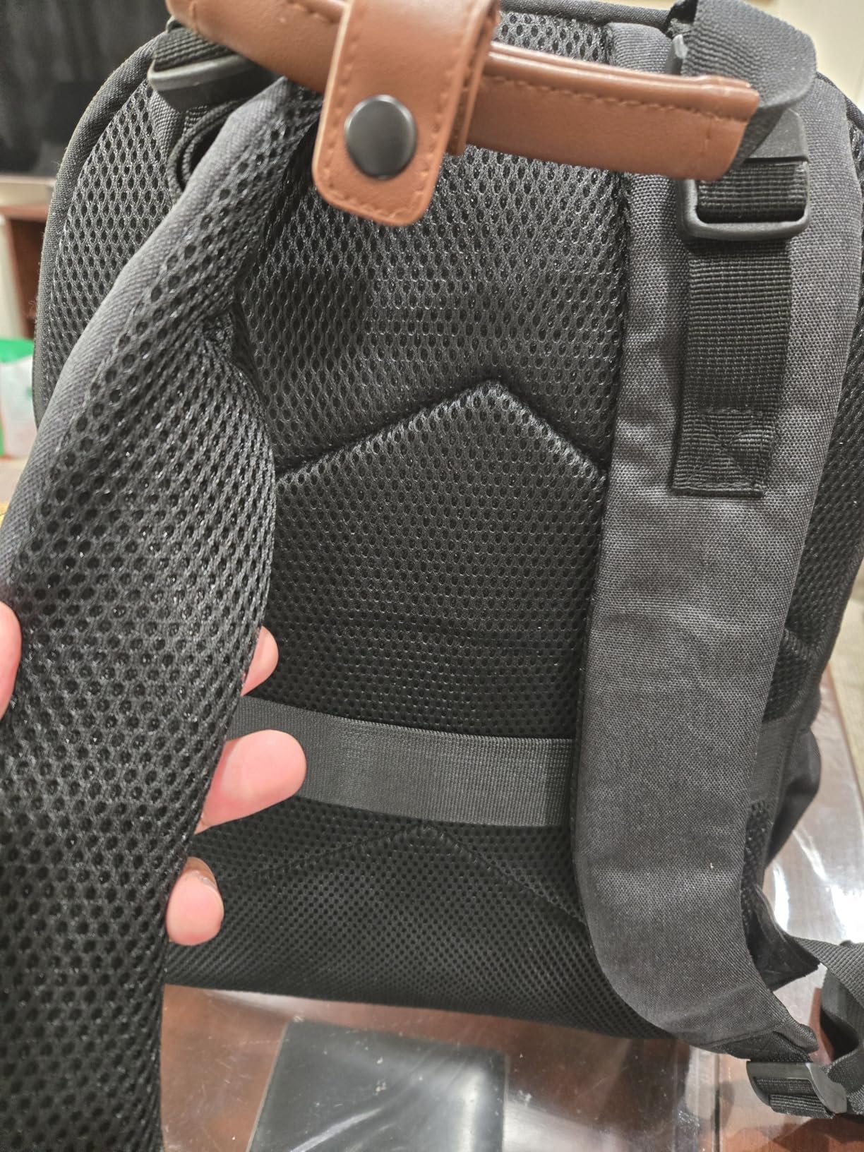 mommore Diaper Bag Backpack Travel Baby Bag with Changing Pad for Mom Dad | Insulated Pockets, Luggage & Stroller Straps, Large Maternity Bag for Newborn Baby Essentials, Hospital & Work, Beige customer photo 2