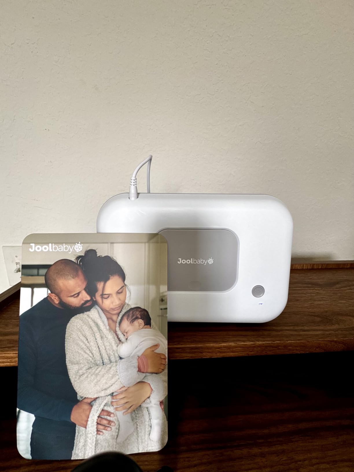 Jool Baby Wipe Warmer & Dispenser with LED Changing Light customer photo 1
