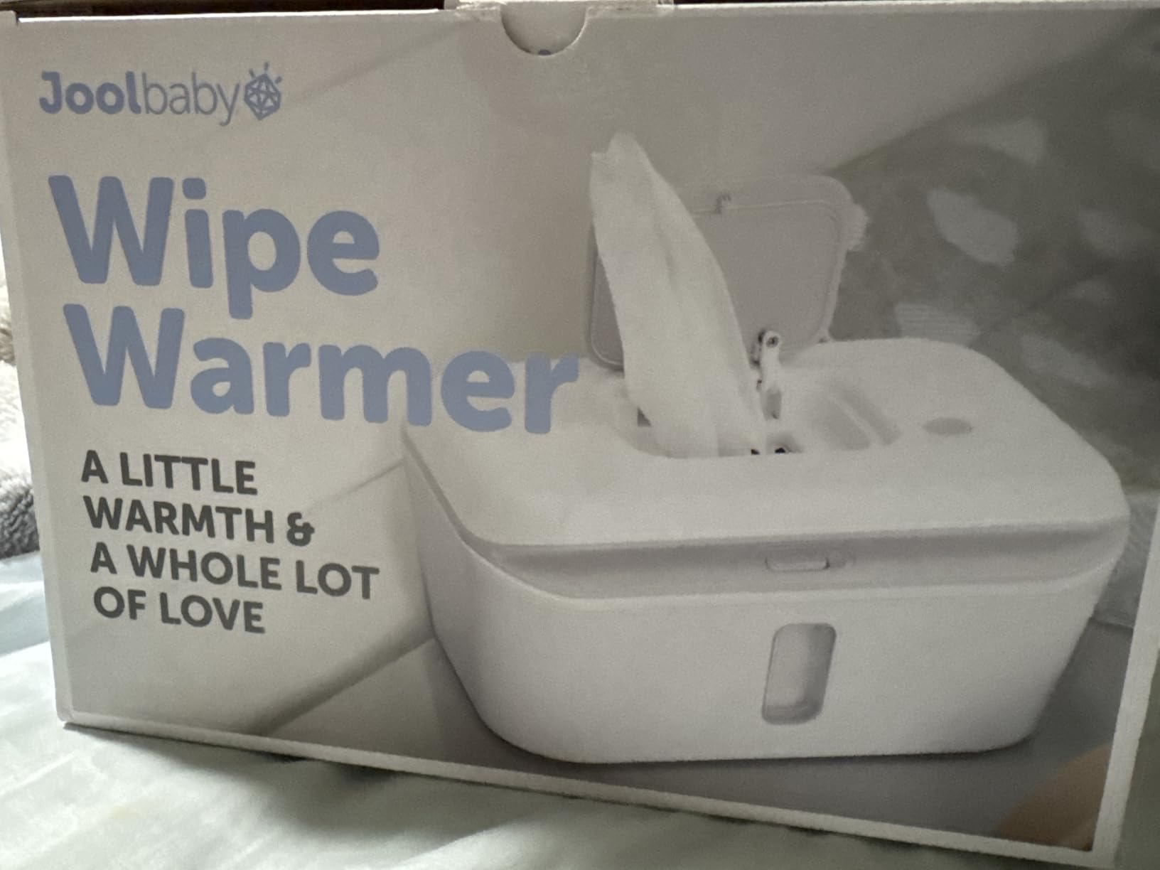 Jool Baby Wipe Warmer & Dispenser with LED Changing Light customer photo 2