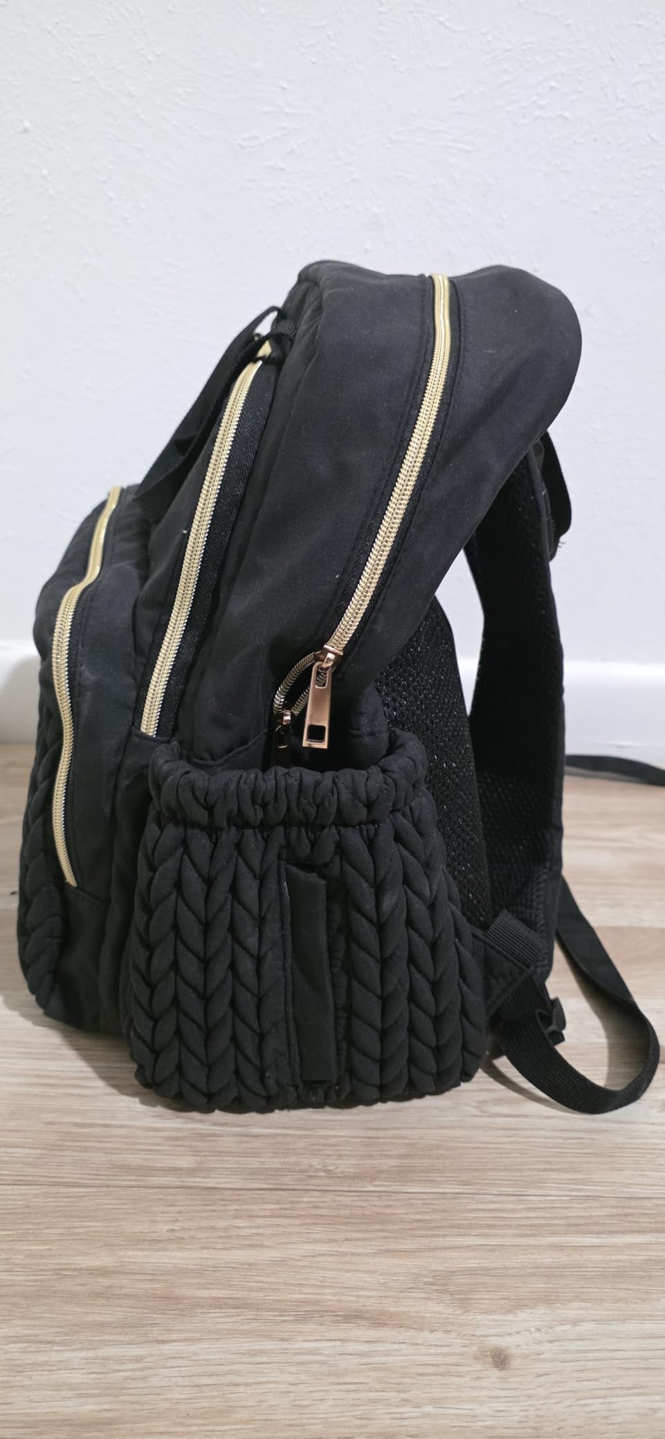 mommore Diaper Bag Backpack, Large Travel Baby Bag for Daily Essentials | Stylish Diaper Backpack for Toddler, Insulated Pockets, Changing Pad & Stroller Straps for Outdoor Trip customer photo 2