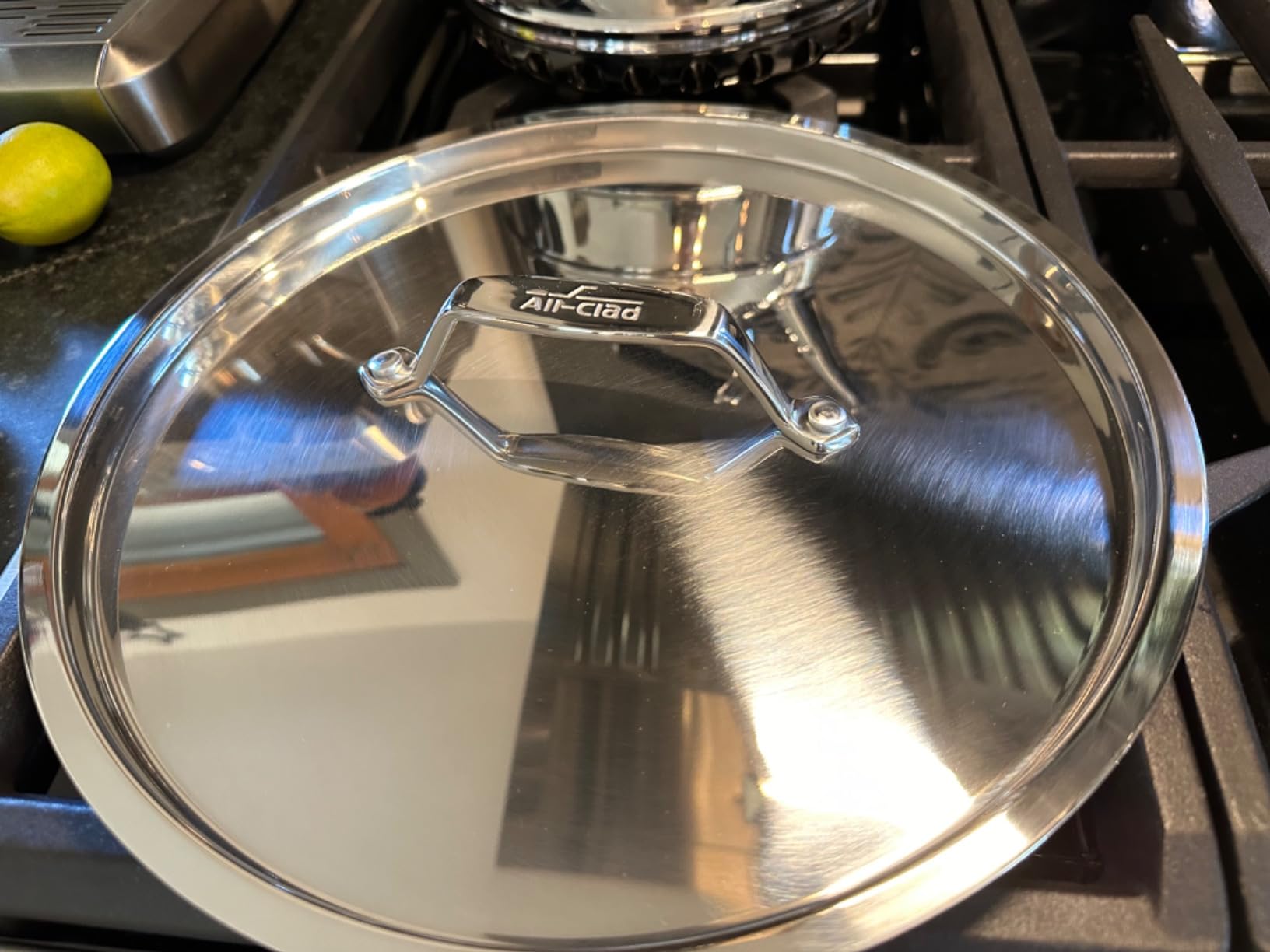 All-Clad Stockpot 12 qt Stainless Steel Multipot With Insert & Lid, Stainless Steel Pot, Induction, Oven Broiler Safe 600F Skillet, Professional Cookware, Silver customer photo 2