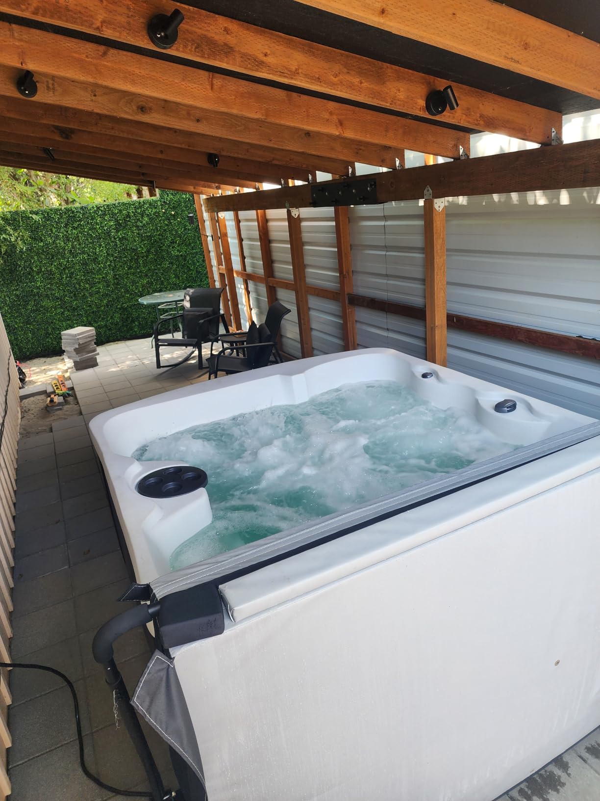 VEVOR Hot Tub Cover Lift, Spa Cover Lift, Height 31.5