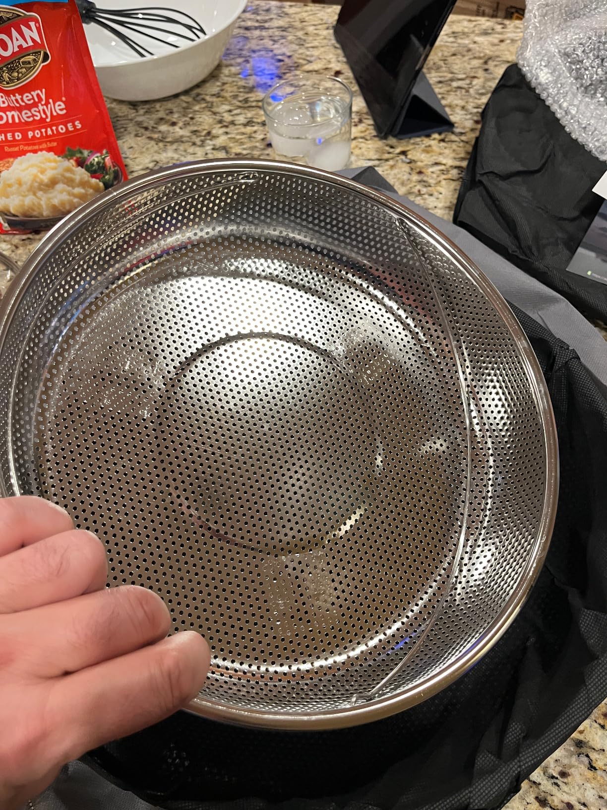 AOSION 13'' Nonstick Wok, Woks & Stir-Fry Pans with Lid and Steamer Basket customer photo 2