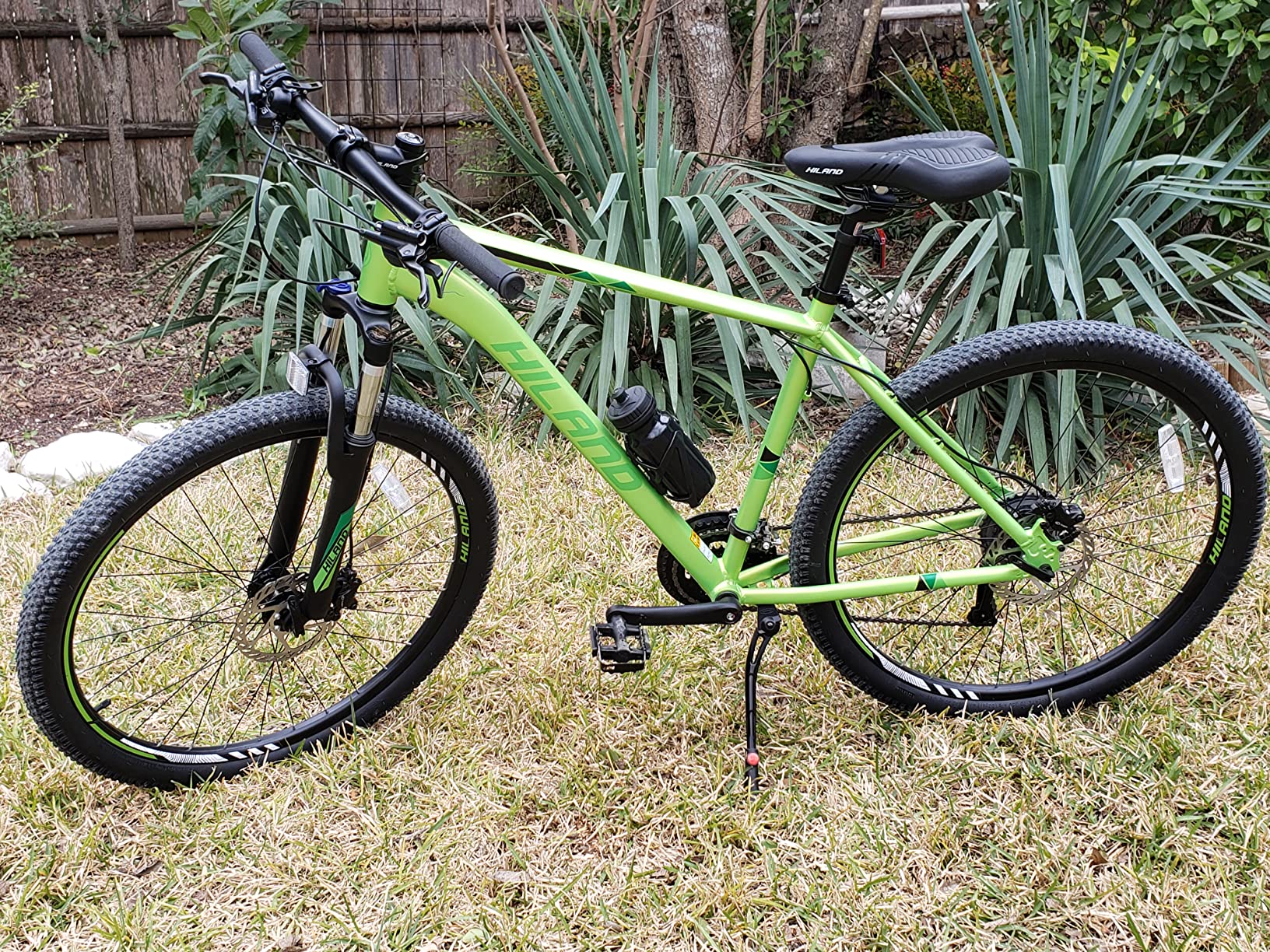 HH HILAND 24 26 inch Mountain Bike for Men Women, 18 Speeds High-Carbon Steel Frame, Sport Cycling MTB Bicycle for Adult customer photo 2