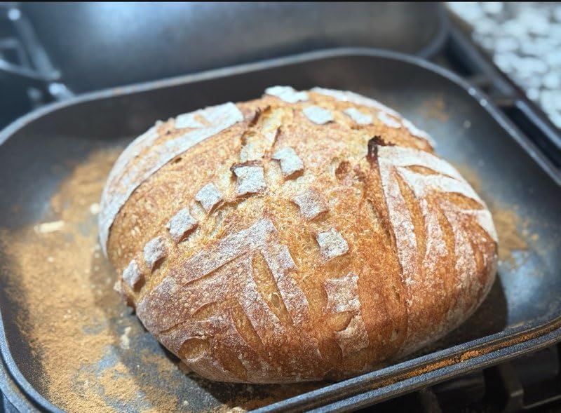 Cast Iron Bread Oven With Lid | Oval Dutch Oven | 12.2