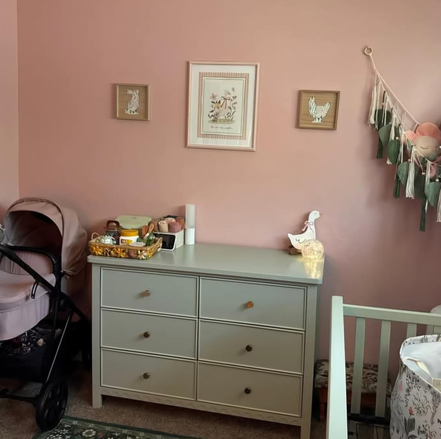 Graco Sasha 3-Drawer Chest with Changing Table Topper (White) - GREENGUARD Gold Certified, Nursery Bedroom Wood Chest with Spacious Storage, Interlocking Drawer System customer photo 1