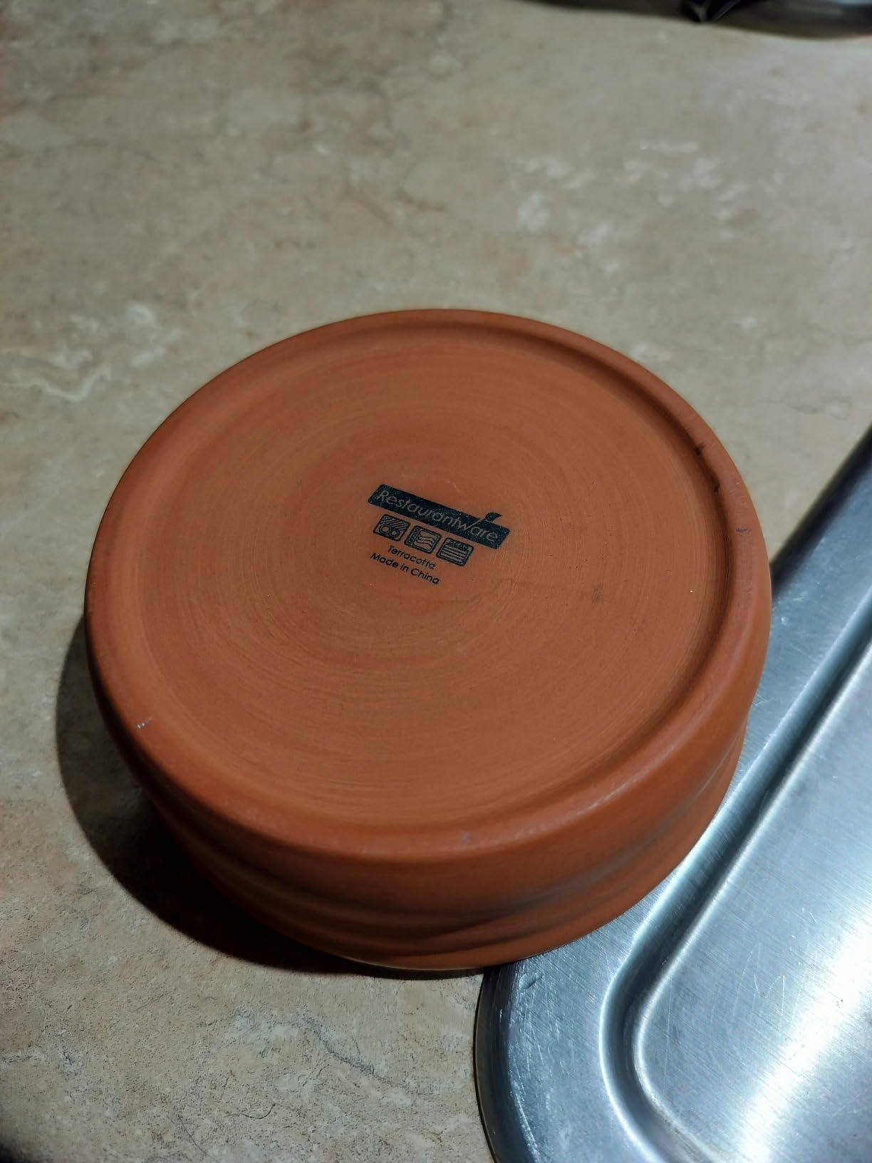 Restaurantware Terra Tek 15.2 Ounce Terracotta Cazuelas, 2 Brown Glazed Clay Pots - Oven-Ready, Microwavable, Dishwashable customer photo 1