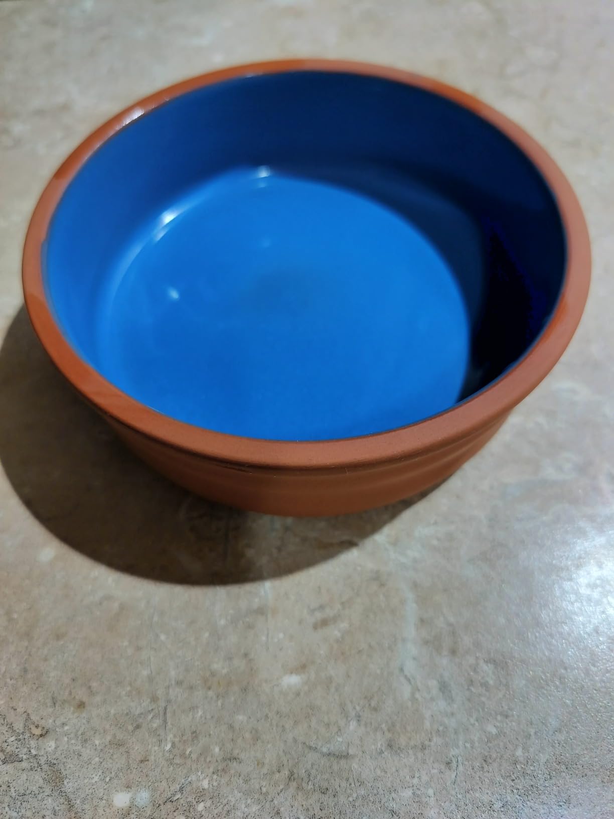 Restaurantware Terra Tek 15.2 Ounce Terracotta Cazuelas, 2 Brown Glazed Clay Pots - Oven-Ready, Microwavable, Dishwashable customer photo 2