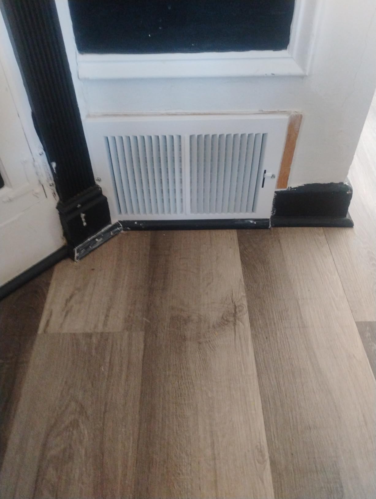 12 x 4 Inch Air Vent Cover for Wall or Ceiling, High Airflow 2 Way Steel Ventilation, Adjustable Register customer photo 2