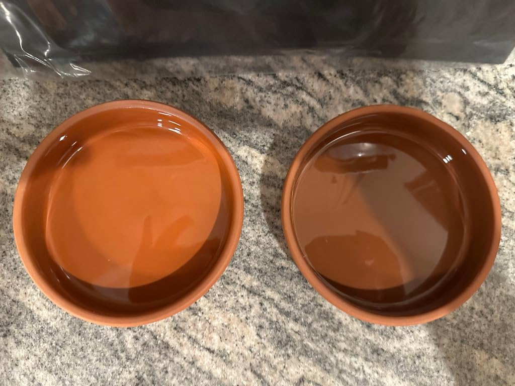 Teenyyou 10 Pcs Mexican Clay Bowls Set, 4.3