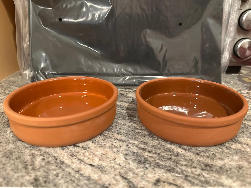 Teenyyou 10 Pcs Mexican Clay Bowls Set, 4.3
