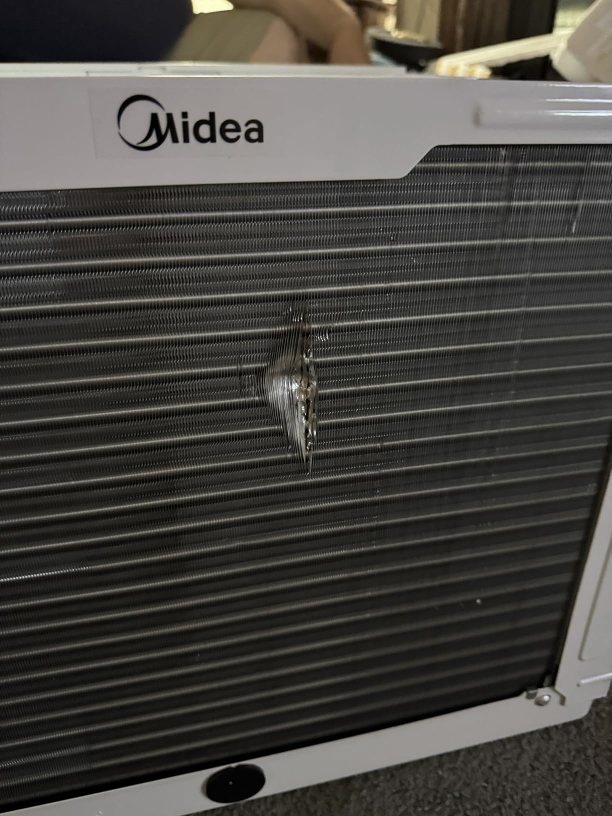 Midea 14,000 BTU Smart Inverter Window Air Conditioner with APP, Alexa Control, 115V AC Unit Cools up to 700 Sq. Ft, Quiet Operation, Energy Saving, Remote & Easy Installation Kit, White customer photo 1