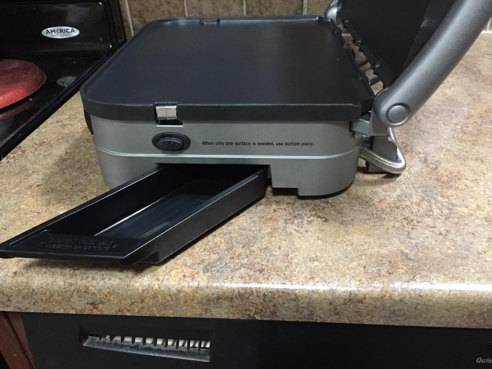 Cuisinart Griddler Indoor Grill, Panini Press, Sandwich Maker & More, 5-in-1 Grilling, Dishwasher-Safe Nonstick Cooking Plates, GR-4NNAS, Stainless Steel customer photo 1