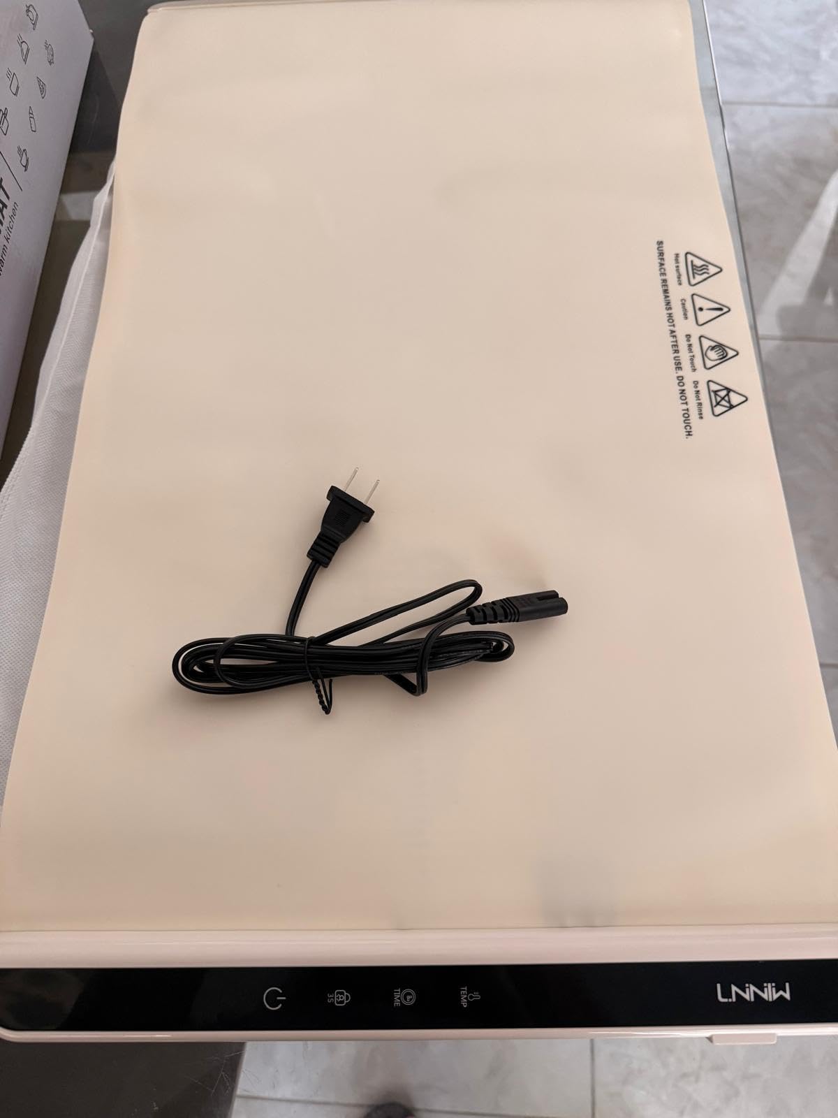 Food Warming Mat 26X15 with Heat-Resistant Pad customer photo 2