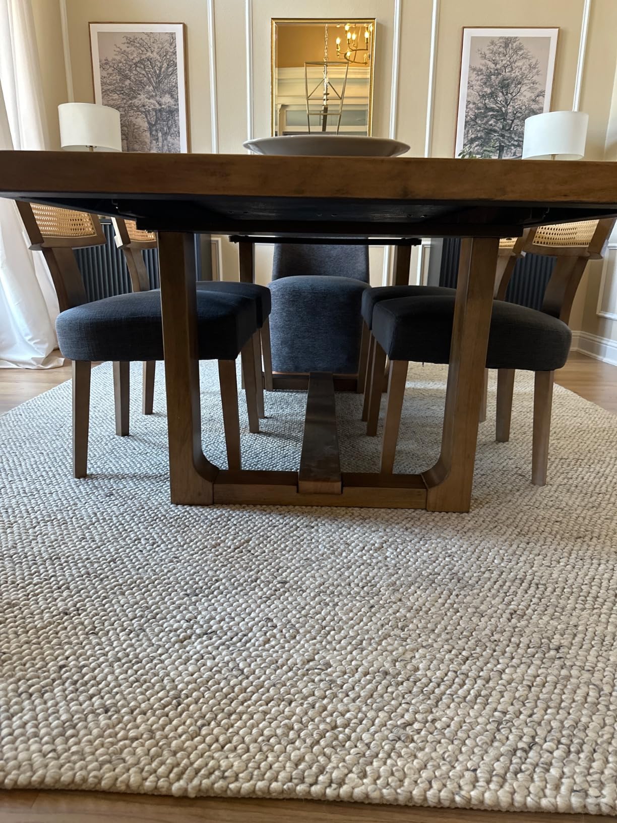 Signature Design by Ashley Yingden Collection Extendable Wood Dining Table, Rectangular 84