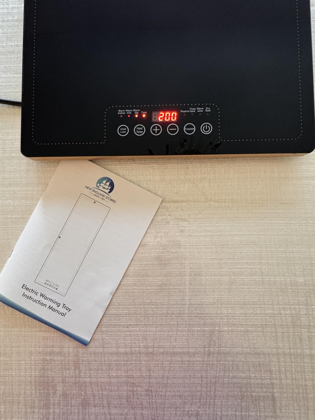 Electric Warming Trays 40x14 Adjustable Temp customer photo 2