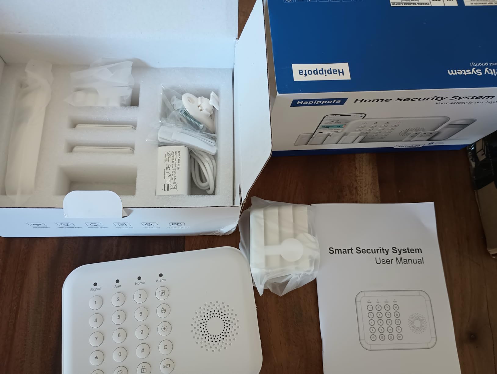 Wireless Home Security System for House & Apartment, 8-Piece DIY Alarm Kit with WiFi & 4G, No Monthly Fees, App Alerts, Door Window Sensors, Motion Detector & Remote Controls customer photo 2