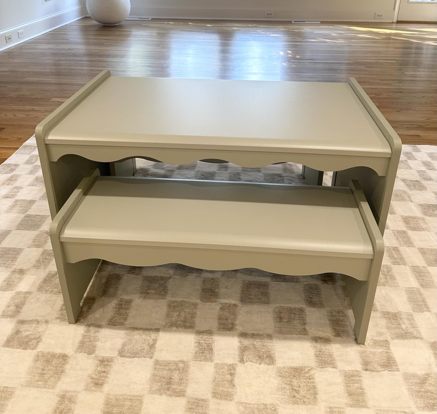 Storkcraft Casablanca Montessori Indoor Kids Table & Bench Set - Premium Kids Activity Table and Bench Set, Toddler Furniture for Crafts and Snack Time, Sage customer photo 1