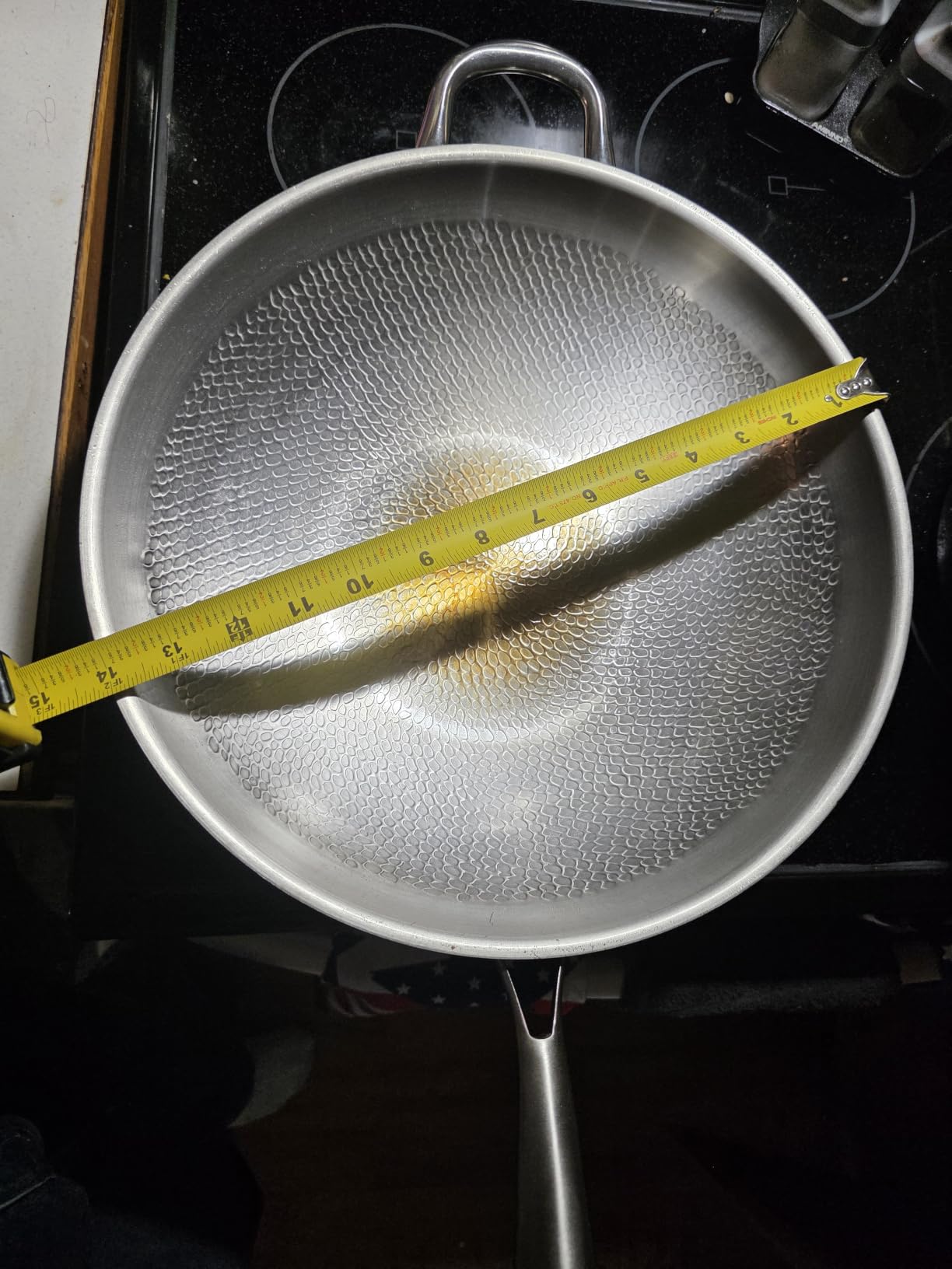 Toutrop Titanium Wok with Lid, Titanium Wok Pan for Cooking, 14Inch Non Stick Wok Pan With Steamer Basket, No Coating Titanium Frying Pans, PFAS/PFOA/PTFE Free Cookware customer photo 2