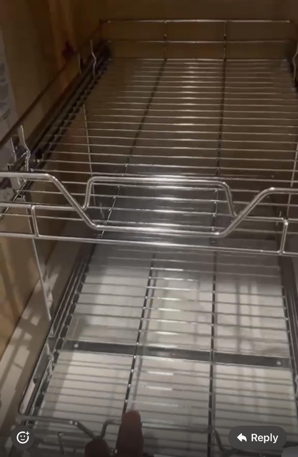 2-Tier Kitchen Cabinet Pull Out Shelf and Drawer Organizer Slide Out Pantry Storaqe Basket in Multiple Sizes (14