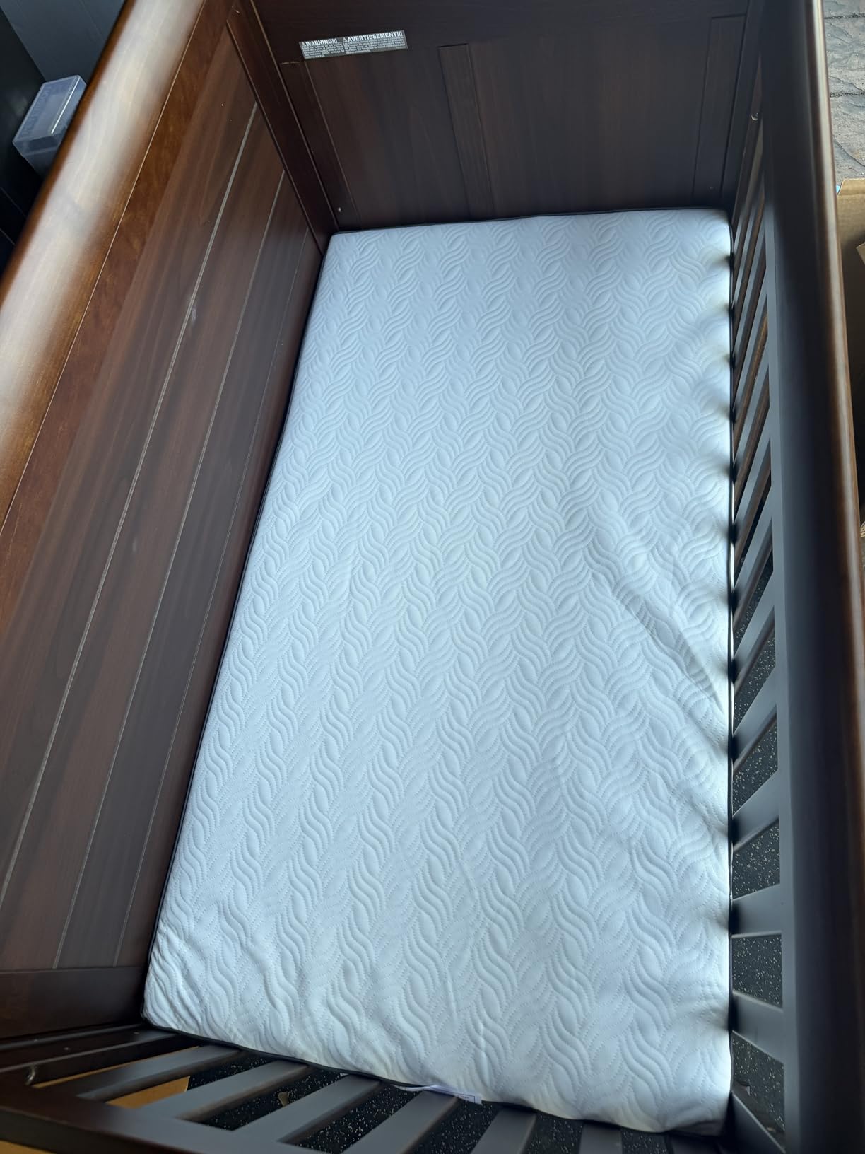 Graco Essentials 6-Inch Dual-Sided Baby Crib & Toddler Mattress | Made in the USA, GREENGUARD Gold Certified, Firm Support for Infants, Baby Crib Mattress, Washable Premium Waterproof Cover customer photo 1