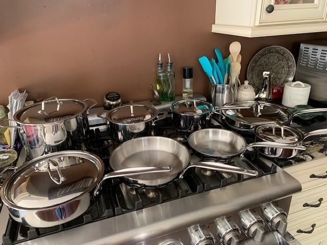 LEGEND COOKWARE 5-Ply Stainless Steel 3-Quart Sauce Pan with Lid - Induction Compatible, Oven Safe 800°F - Non-Toxic, No Coatings - Even Heating, Won't Warp - Built to Last Generations customer photo 1