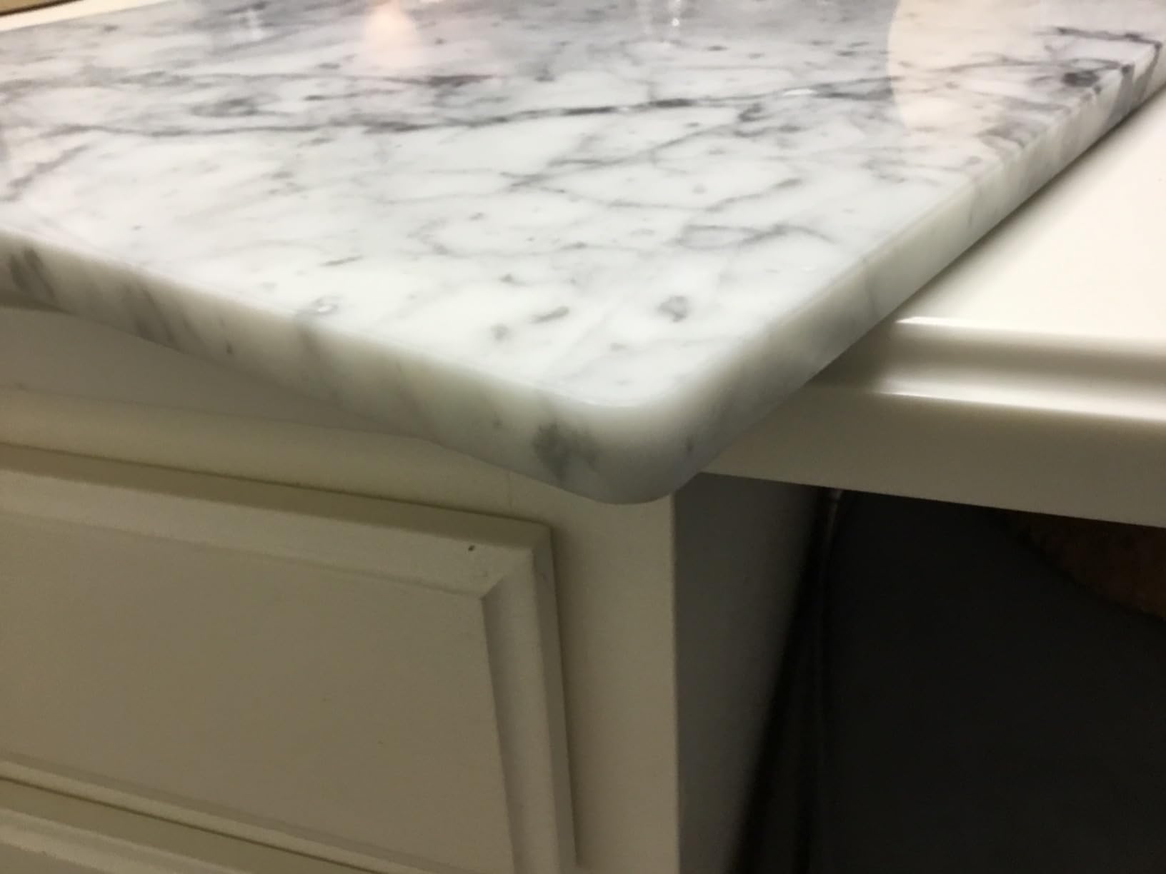 Marble Cutting Board, 16 x 20 Inch Marble Slab, Pastry Board With Non-Slip Feet For Baking, Cheese, Chocolate, Gifts For Housewarm, Aura Calacatta customer photo 2