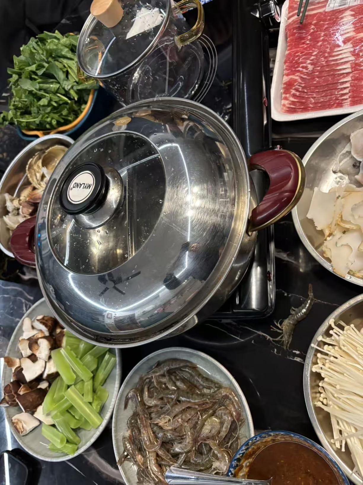 Infrared Double Burner Electric Cooktop - 1800W Portable Stove, Heat-up In Seconds, Countertop Cooktop for Dorm, Compatible with All Cookware customer photo 1
