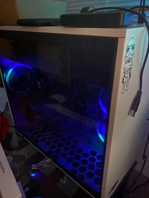 Skytech Gaming O11 Vision Gaming PC, AMD Ryzen 7 7800X3D 4.2GHz, NVIDIA RTX 5060 Ti 16GB, 1TB Gen4 NVMe SSD, 32GB DDR5 RAM 5600, 650W Gold PSU, 360 ARGB AIO, Wi-Fi, Win 11, Desktop customer photo 1