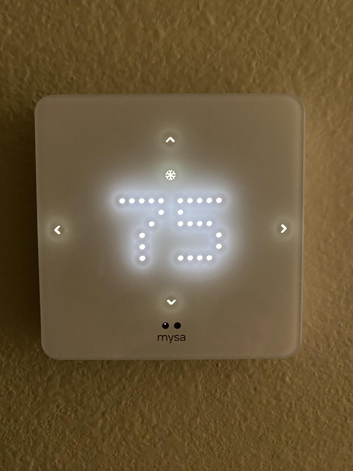NEW Mysa Smart Thermostat for Heating & Cooling | Programmable WiFi Thermostat | Energy Star Certified | 7-Day Scheduling | Geofencing | Vacation Mode customer photo 2
