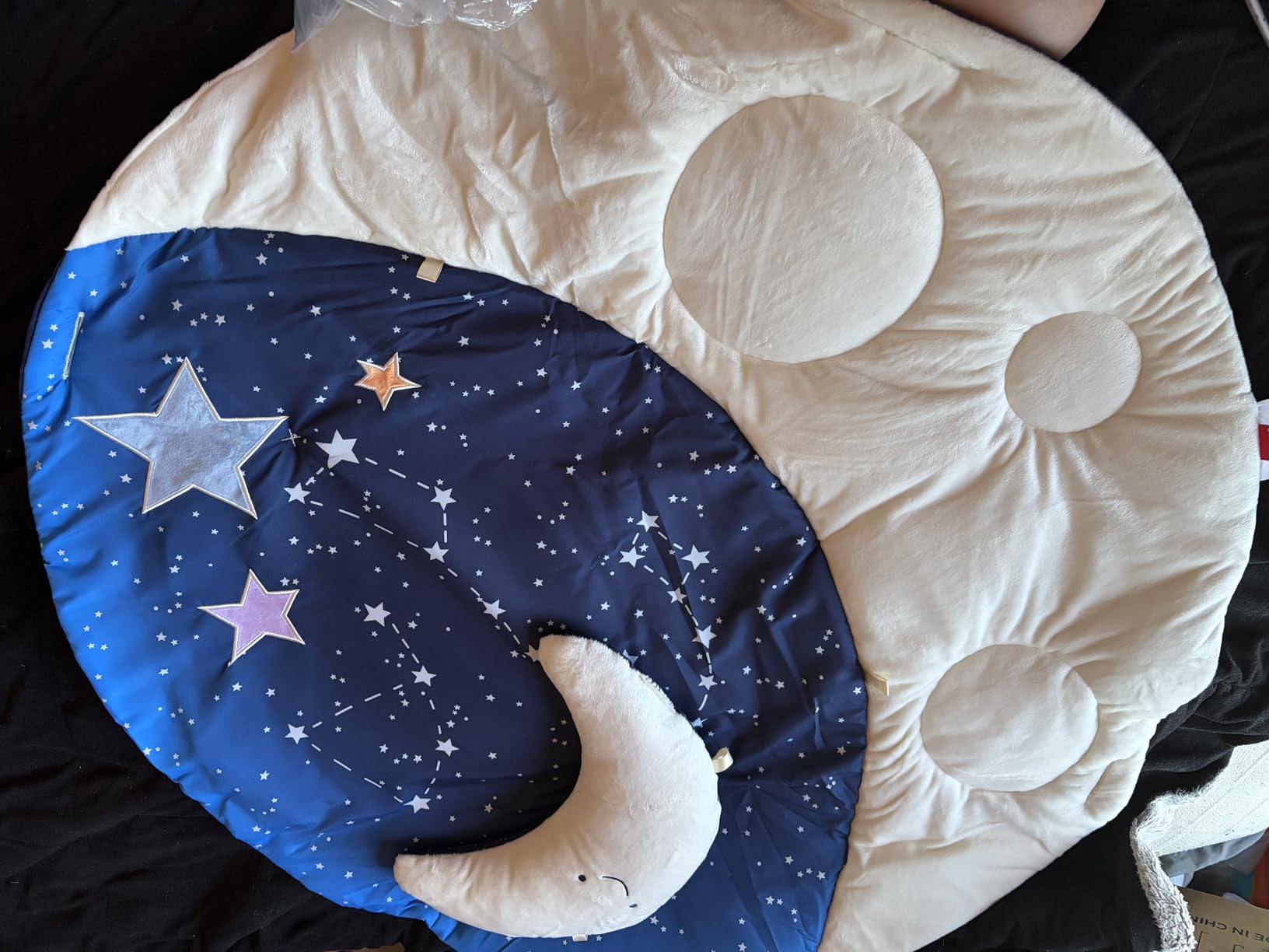 Skip Hop Baby Play Gym Montessori-Inspired 3-in-1 Sensory Tummy Time Activity Mat with 25+ Developmental Activities 4 Toys and 5 Parent Guide Cards, Discoverosity, Age 0-2y customer photo 1