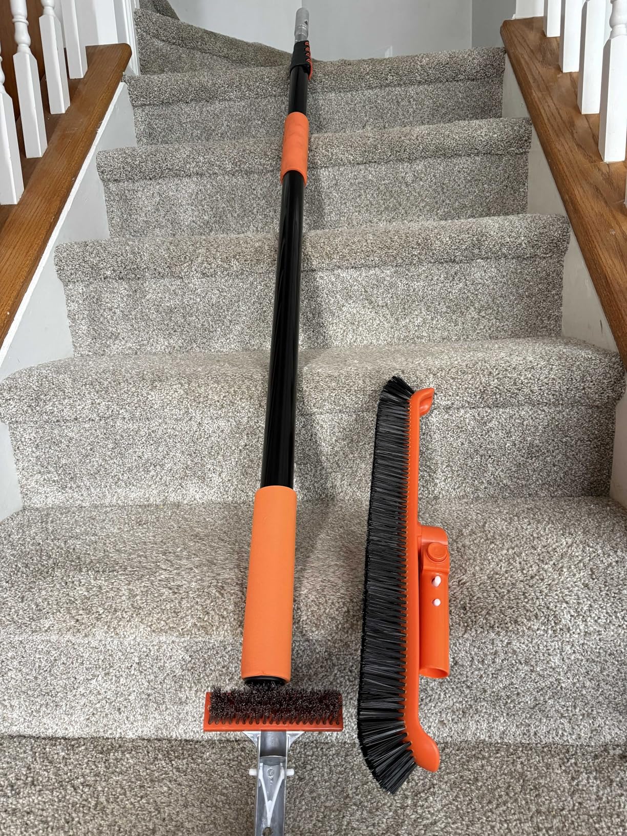 SISIUPASSIE Pool Brush Kit with Pole, Upgrade 18