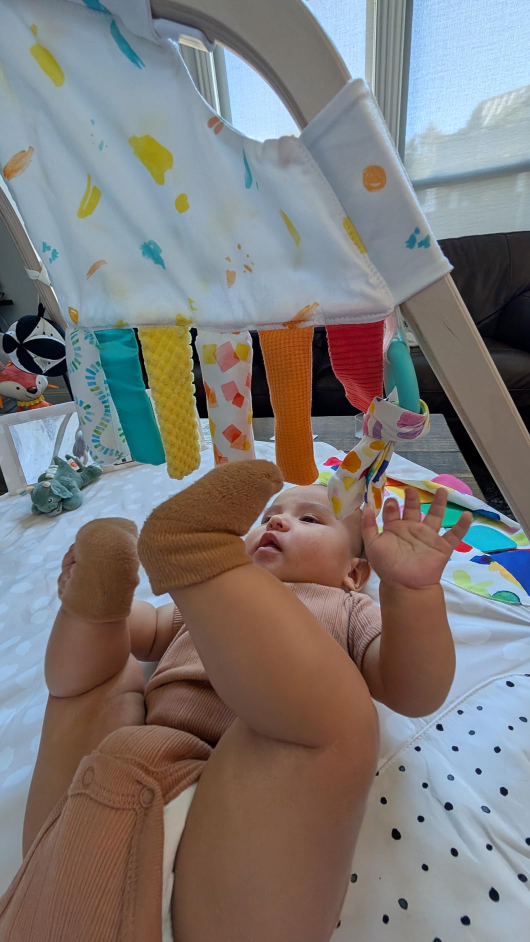 Lovevery, The Play Gym with Sensory Strands, Tummy Time Play Mat with Developmental Zones & Detachable Sensory Toys, Parent-Approved Baby Essential customer photo 2