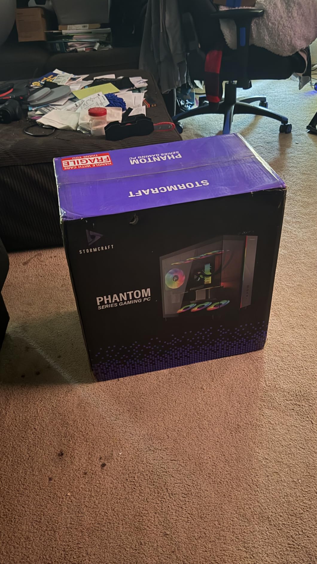 STORMCRAFT Phantom RTX 5080, AMD Ryzen 7 9800X3D, 32GB DDR5 RAM 6000MHz, 2TB NVMe Gen4 SSD, B850 Chipset 850W PSU 360mm AIO, Win 11 Home, RGB Keyboard Mouse, WiFi BT HDMI AI Prebuilt Gaming Desktop PC customer photo 2